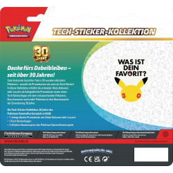[Nur für Stammkunden] 30 Jahre Mew/Kokowei Tech-Sticker-Kollektion - Pokémon Karten [deutsche Ausgabe]