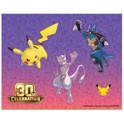 [en allemand] 30 Jahre Lucario Tech-Sticker-Kollektion - cartes Pokemon