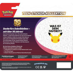 [Nur für Stammkunden] 30 Jahre Mewtu/Lucario Tech-Sticker-Kollektion - Pokémon Karten [deutsche Ausgabe]