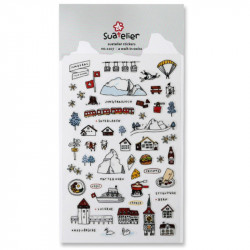 A Walk in Switzerland - Daily Deco Stickers