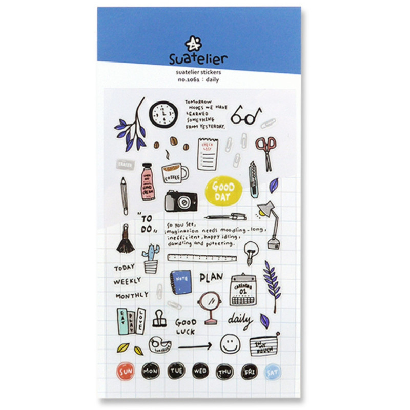 diary - Daily Deco Stickers