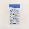 Tagesbuch - Daily Deco Stickers Aufkleber