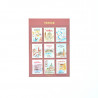 'Venice' postage stamp shaped deco stickers - by Pansydaisy