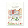 Illustrated A5 Travel Journal "Amsterdam (canals)"