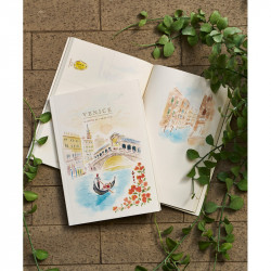 Illustriertes A5 Reisetagebuch „Lisbon“