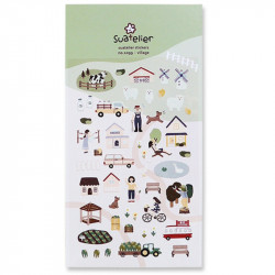 village - Daily Deco Stickers autocollants
