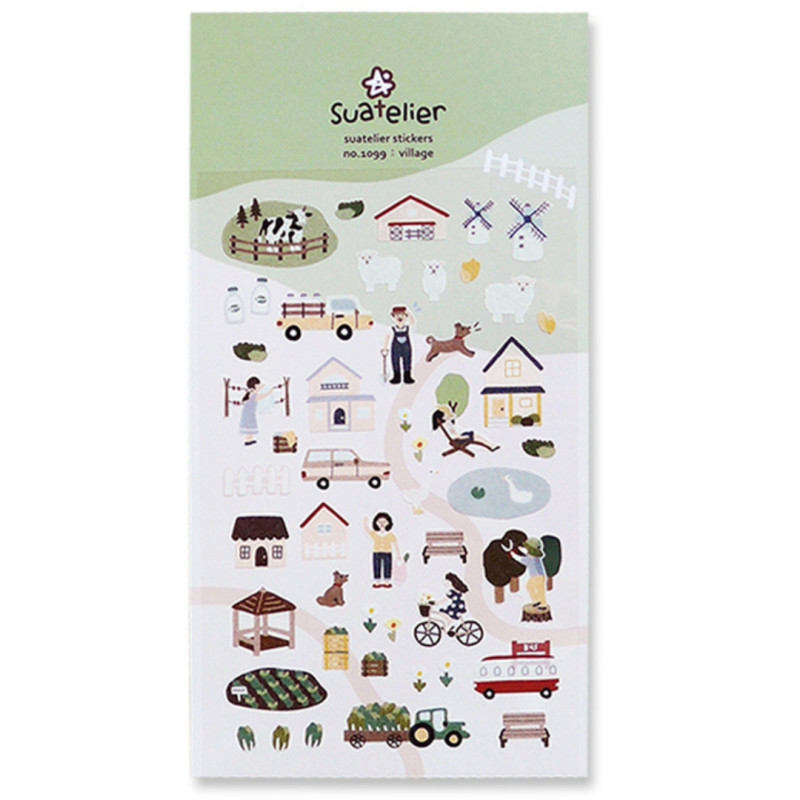 village - Daily Deco Stickers