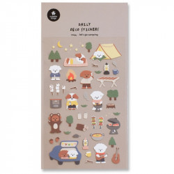 Let's go camping - Daily Deco Stickers