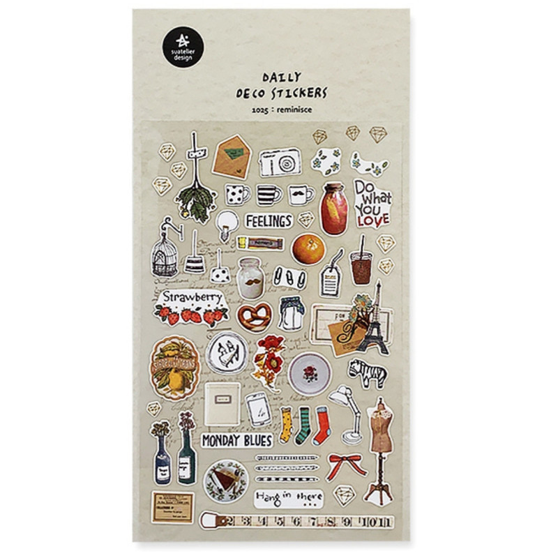réminiscence - Daily Deco Stickers autocollants