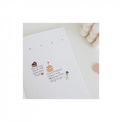 Der Kuchen ist da! - Daily Deco Stickers Aufkleber