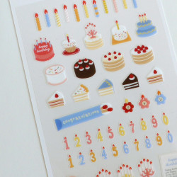 Der Kuchen ist da! - Daily Deco Stickers Aufkleber