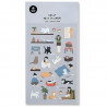 Katzen haben Sachen - Daily Deco Stickers Aufkleber