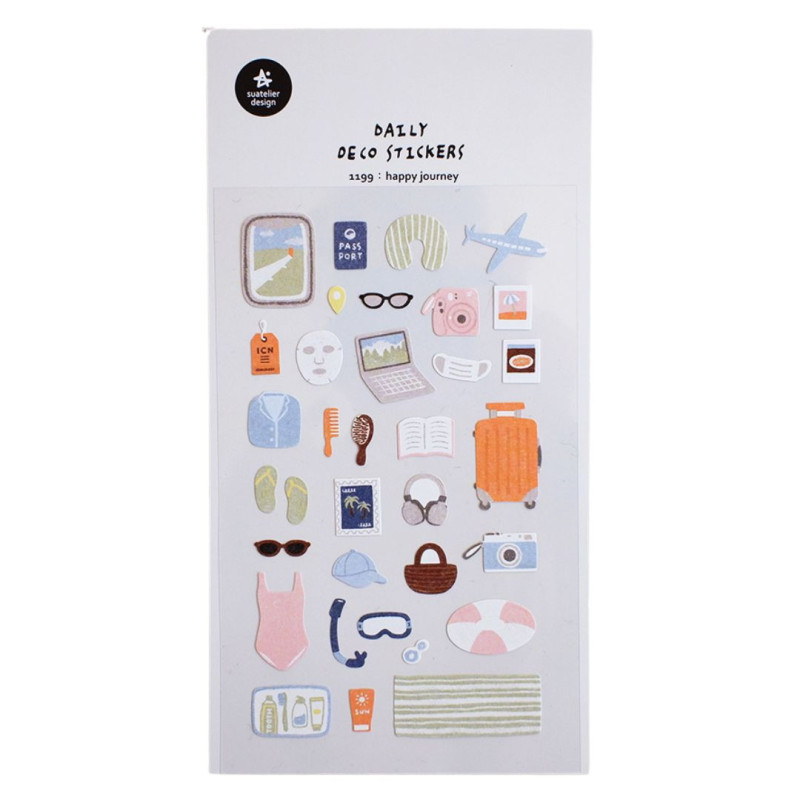 Bon voyage - Daily Deco Stickers autocollants