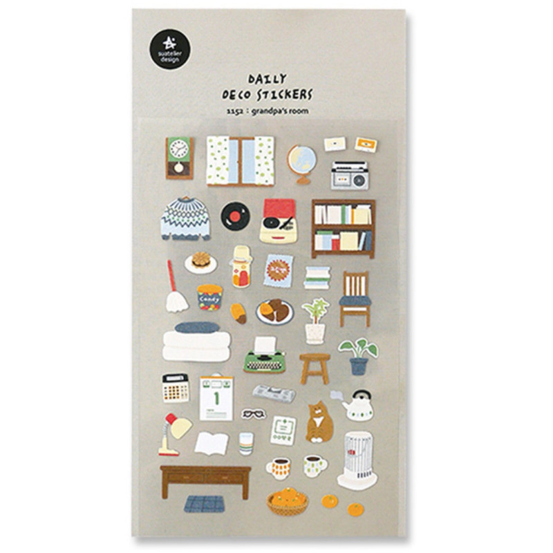 la chambre de grand-père - Daily Deco Stickers autocollants