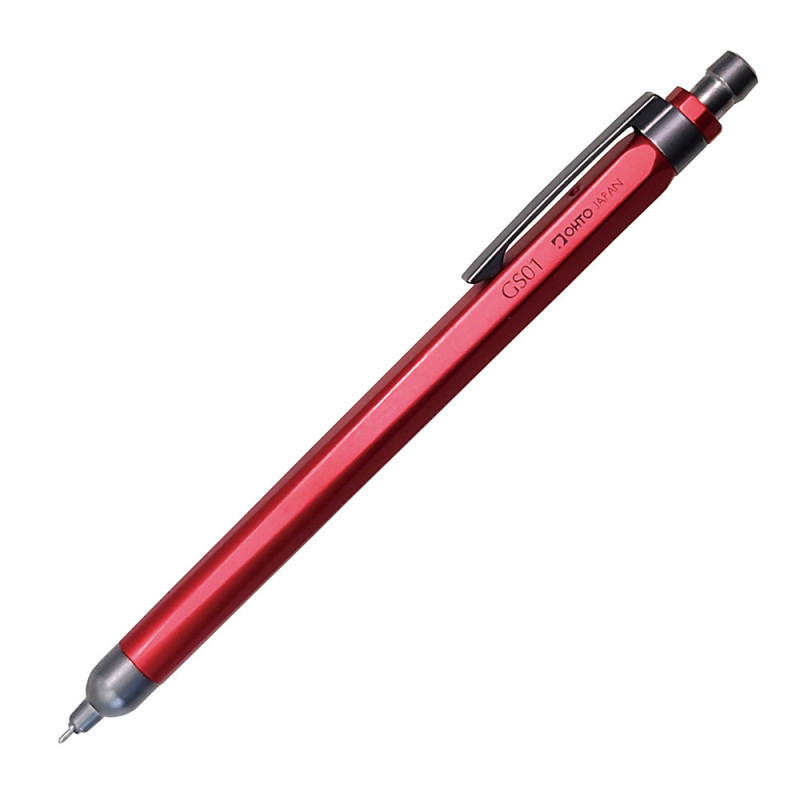GS01 Needle-Point Ballpen in red GS01-G5 by Ohto (refillable)