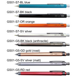 Stylo GS01 à bille Needle-Point or rosé GS01-G5 par Ohto (rechargeable)