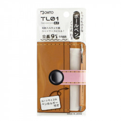 pink gold TL01 super small mechanical pen 0.5 mm by Ohto (refillable)