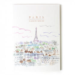 Illustrated A5 Travel Journal "Paris (City)"
