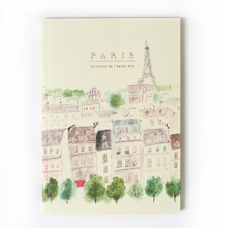 Journal de voyage illustré A5 « Paris »