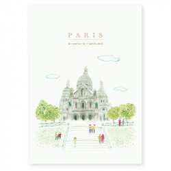 Illustrated A5 Travel Journal "Paris (Sacré-Coeur)"
