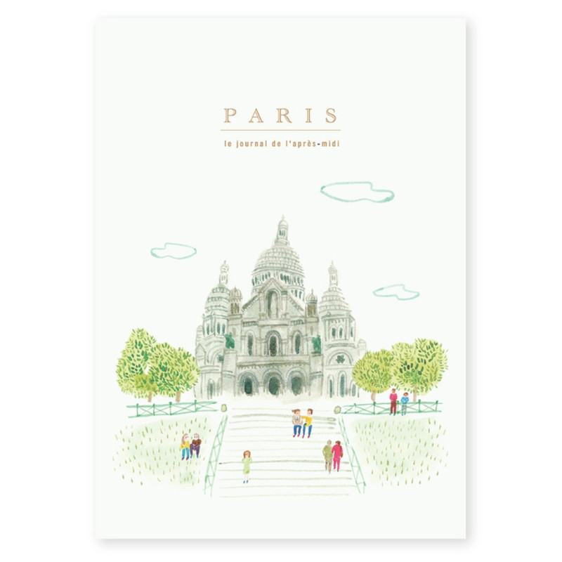 Journal de voyage illustré A5 « Paris (Sacré-Cœur de Montmartre) »