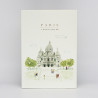 Illustrated A5 Travel Journal "Paris (Sacré-Coeur)"
