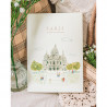 Journal de voyage illustré A5 « Paris (Sacré-Cœur de Montmartre) »