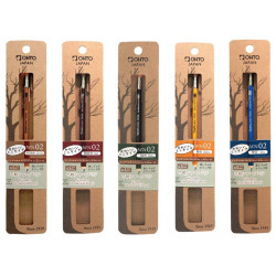 vert WN02 super petit porte-mine en bois 0,5 mm par Ohto (rechargeable)