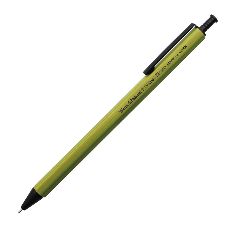 grün WN04 wooden mechanical pen by Ohto (refillable)