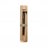noir WN04 stylo à bille rétractable en bois par Ohto (rechargeable)