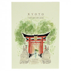 Journal de voyage illustré A5 « Kyoto : le temple Inari »
