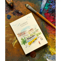 Journal de voyage illustré A5 « Lisbonne »