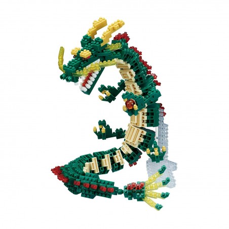 Asian Dragon Deluxe NBM-026 NANOBLOCK | Middle Series