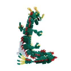 Asian Dragon Deluxe NBM-026 NANOBLOCK | Middle Series