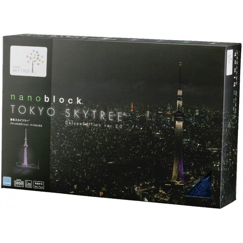 Tokyo Skytree Ver 2 Nb 013 Nanoblock The Japanese Mini Construction Block Deluxe