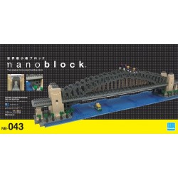 Pont du port de Sydney NB-043 NANOBLOCK mini bloques de construction japonaise | Deluxe
