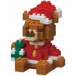 Christmas Bear NBC-201 NANOBLOCK the Japanese mini construction block | Holiday series