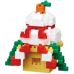 Kagami Mochi gâteau de riz NBC-286 NANOBLOCK | Miniature...