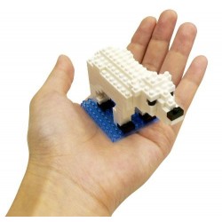 Polar Bear NBC-012 NANOBLOCK the Japanese mini construction block | Miniature series