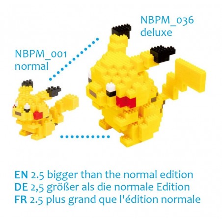 nanoblock pikachu instructions