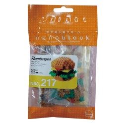 Hamburger (with cheese) NBC-217 NANOBLOCK the Japanese mini construction block | Miniature series