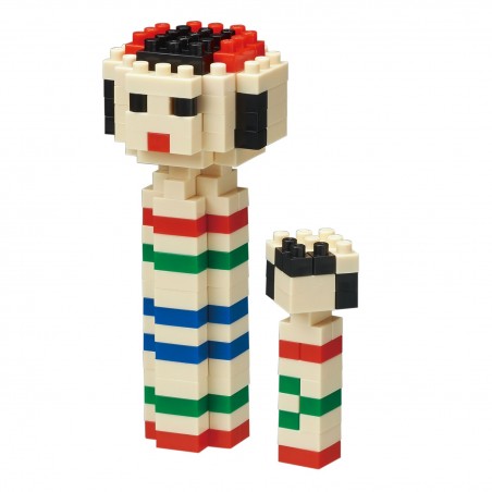 Kokeshi Puppe NBC-210 NANOBLOCK | Miniature series [Rarität]