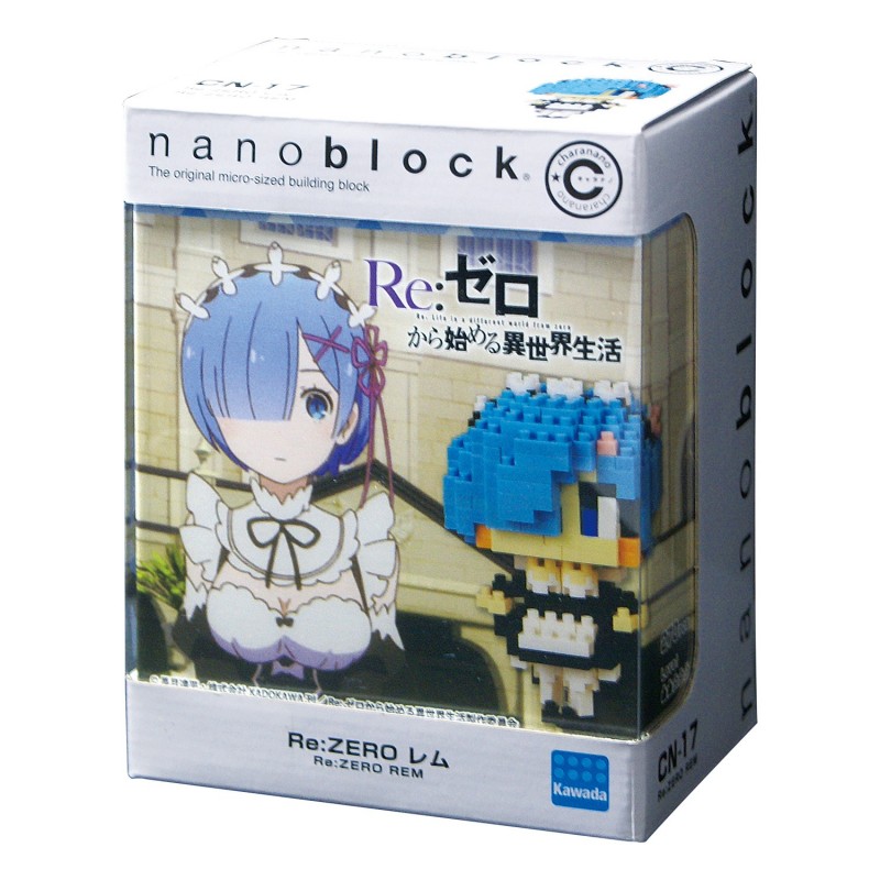 Re Zero Rem Cn 17 Nanoblock The Japanese Mini Construction Block Charanano