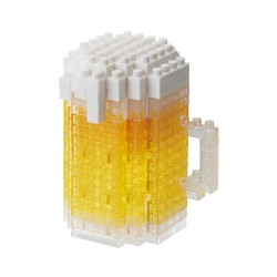 Bière NBC-245 NANOBLOCK mini bloques de construction japonaise | Miniature series
