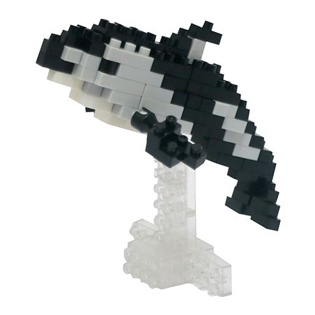 Weißstreifendelfin NBC-191 NANOBLOCK | Miniature series