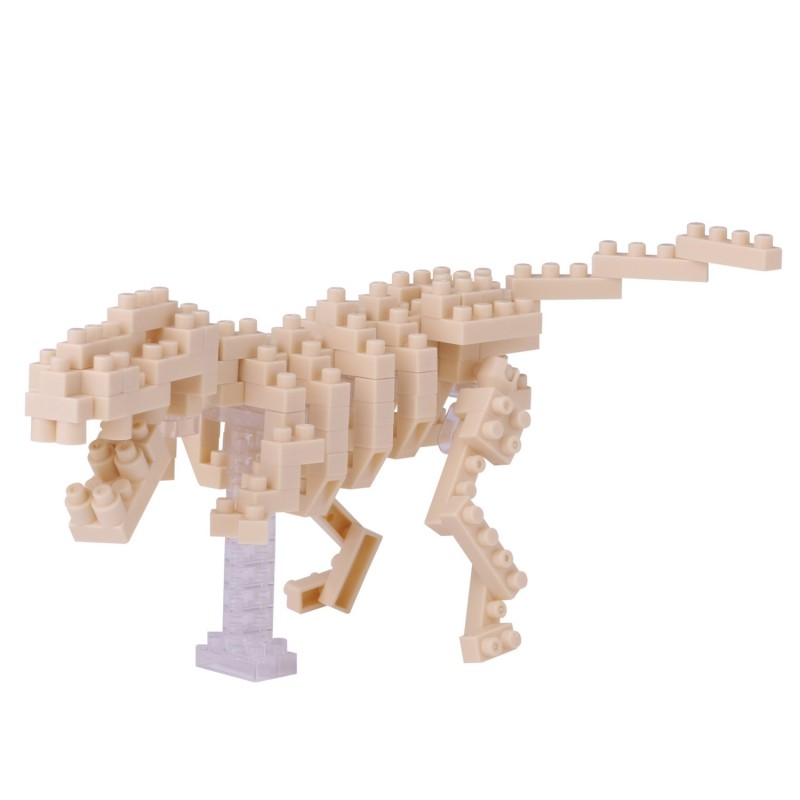 T-Rex Skelett Modell NBC-185 NANOBLOCK der japanische mini Baustein | Miniature series