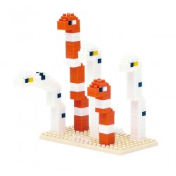 Spotted Garden & Splendid Garden eels NBC-088 NANOBLOCK |...