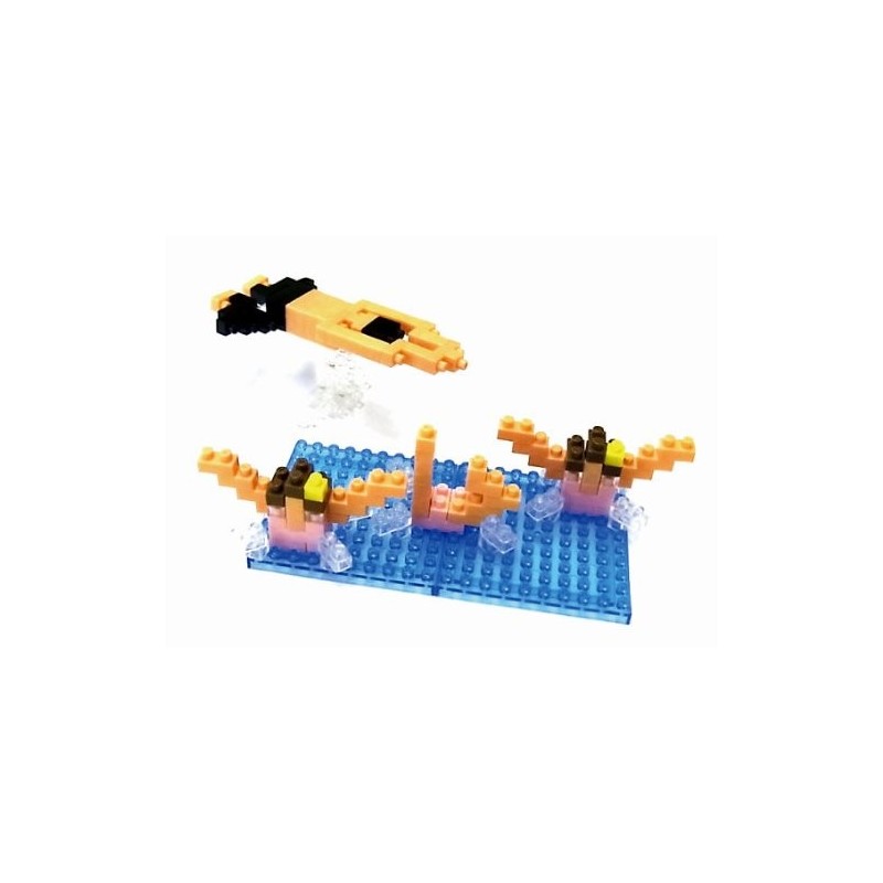 Swimming NBCB-001 NANOBLOCK | Sport series