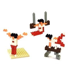 Gymnastique NBCB-005 NANOBLOCK | Sport series