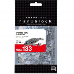 Spotted Seal NBC-133 NANOBLOCK the Japanese mini construction block | Miniature series